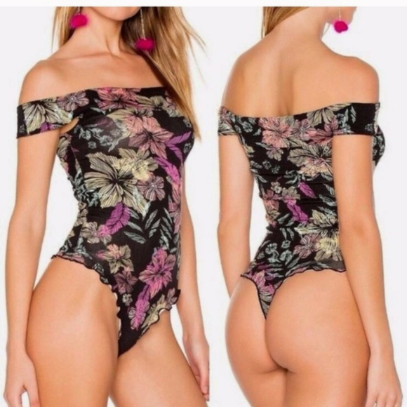 Free People Other - NWT FP Off Shoulder Bodysuit Edge top